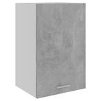 vidaXL Hangkast Lyon 39,5x31x60 cm bewerkt hout betongrijs, Verzenden, Nieuw, Grijs