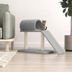 vidaXL Kattenmeubel met tunnel en ladder 55,5 cm lichtgrijs, Dieren en Toebehoren, Verzenden, Nieuw