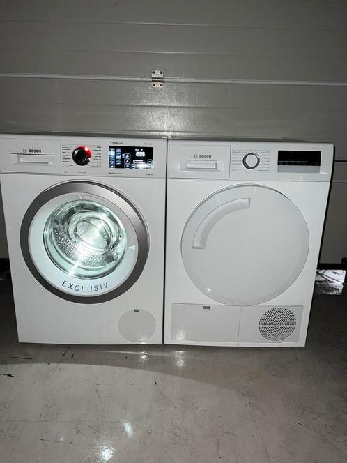 Gave Bosch 8KG Wasmachine Bosch 8KG Warmtepompdroger!, Witgoed en Apparatuur, Wasmachines, Minder dan 85 cm, 1200 tot 1600 toeren