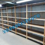 Bruynzeel houten legbordstelling - 211 cm hoog, 4,85 cm bree, Ophalen of Verzenden