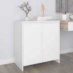 vidaXL Dressoir 70x41x75 cm bewerkt hout wit, Huis en Inrichting, Verzenden, Nieuw, 50 tot 100 cm, 25 tot 50 cm