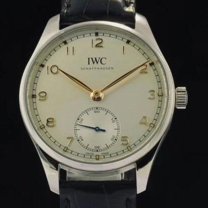 IWC Portugieser IW358303 uit 2012, Sieraden, Tassen en Uiterlijk, Horloges | Heren, Polshorloge, Gebruikt, Verzenden