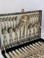 Bestekset voor 12 personen (51) - Verzilverd, Staal - Set in