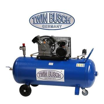 Robuuste 2 Cilinder Compressor 10bar 200L 230V 420l/min
