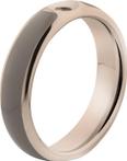Melano Twisted Tracy resin ring - dames - rosegoldplated +