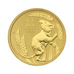 Gouden Lunar munt 1/10 troy ounce, Verzenden