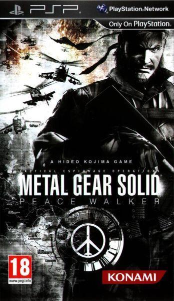 Metal Gear Solid Peace Walker-Standaard (PSP) Gebruikt, Spelcomputers en Games, Games | Sony PlayStation Portable, Zo goed als nieuw