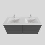 Badkamermeubel BWS Helsinki 120x46cm Keramiek Dubbel Mat, Ophalen of Verzenden, Nieuw, Bad