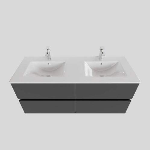 Badkamermeubel BWS Helsinki 120x46cm Keramiek Dubbel Mat, Doe-het-zelf en Verbouw, Sanitair, Bad, Nieuw, Ophalen of Verzenden