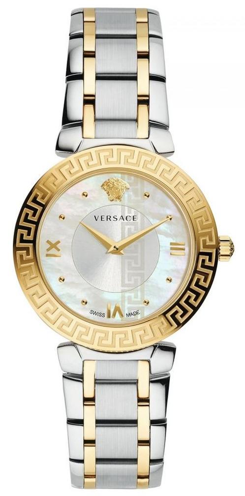 Versace V16060017 Daphnis dames horloge 35 mm, Sieraden, Tassen en Uiterlijk, Horloges | Dames, Staal, Nieuw, Staal, Overige merken