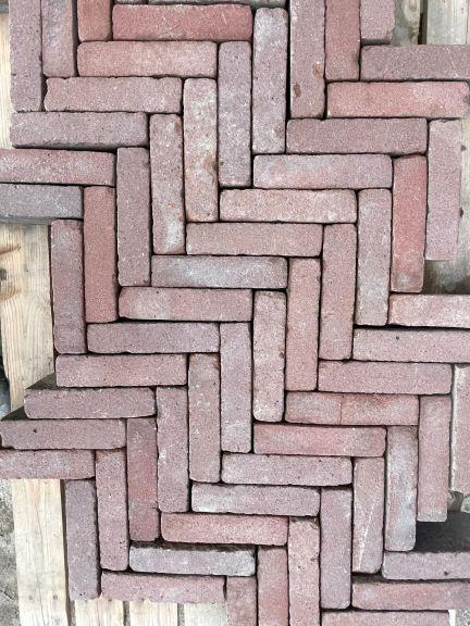 Oude gebakken Waalformaten Milt (op pallets), Tuin en Terras, Tegels en Klinkers, Keramiek, Ophalen of Verzenden