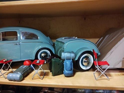 1:8 - Modelauto - Volkswagen Beetle, Hobby en Vrije tijd, Modelauto's | 1:5 tot 1:12