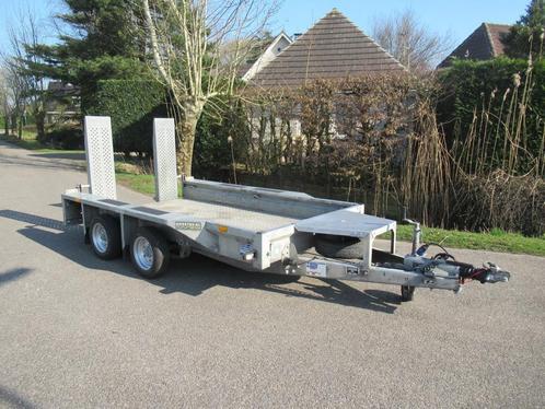 Ifor Williams GX105HD machinetransporter 3500kg 304x158 cm, Auto diversen, Aanhangers en Bagagewagens, Gebruikt, Ophalen