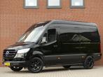 Zakelijke Lease |  Mercedes-Benz Sprinter 319 CDI V6 L2H2 Tr, Auto's, Bestelauto's, Automaat, Zwart, Mercedes-Benz, Diesel