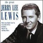 cd - Jerry Lee Lewis - The Great Jerry Lee Lewis, Zo goed als nieuw, Verzenden