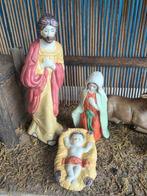 Kerstdecoratie - Biscuit porselein - Vintage Kerststal, Diversen, Kerst, Nieuw