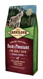 Carnilove Cat Hairball Eend & Fazant 6 kg., Dieren en Toebehoren, Ophalen of Verzenden
