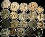 Romeinse Rijk - Lot of Roman Imperial bronze coins,
