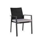 Niehoff Nancer Stoel Aluminium zonder Kussen - Zwart, Tuin en Terras, Tuinmeubel-accessoires, Ophalen of Verzenden, Nieuw