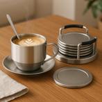 RVS Onderzetters Set – 6 stuks, Huis en Inrichting, Verzenden, Nieuw