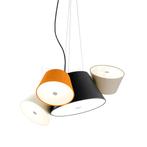 Marset Tam Tam Mini, zwart/gebroken wit/oranje/zand, Huis en Inrichting, Verzenden, Nieuw