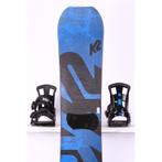 140 snowboard K2 EST. 87, black/dark blue, p-tex topsheet, F, Verzenden, Gebruikt, Board