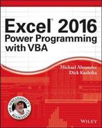 9781119067726 Excel 2016 Power Programming with VBA, Boeken, Studieboeken en Cursussen, Zo goed als nieuw, Michael Alexander, Verzenden