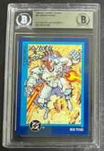 Skybox - 1 Graded card - DC Cosmic Teams 1993 - #61 - Signed, Verzamelen, Nieuw