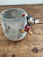 Enesco - Beeldje - Mickey Pot Hanger - polystone, Verzamelen, Disney, Nieuw