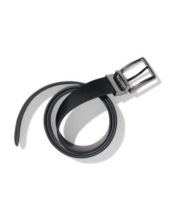menclothing Omkeerbare mannenriem 3.5cm zwart beschikbaar voor biedingen