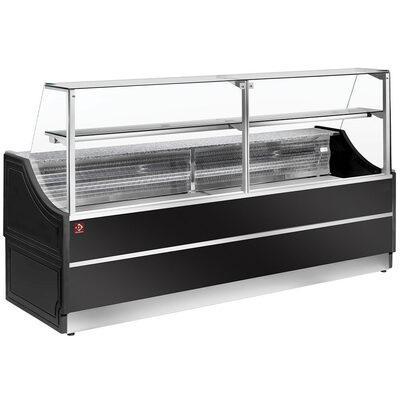 Gekoelde uitstaltoonbank rechte ruiten 90&#176;, zonder, Zakelijke goederen, Horeca | Keukenapparatuur, Nieuw in verpakking, Verzenden