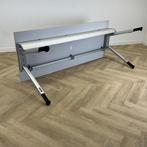 Haworth verstelbaar bureau met kabelgoot 200x80 cm, licht, Ophalen of Verzenden, In hoogte verstelbaar, Gebruikt, Bureau