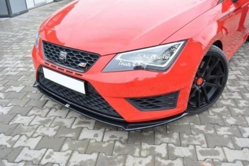 Voorspoiler Seat Leon Cupra FR 5F Maxton Design glans zwart, Auto-onderdelen, Carrosserie en Plaatwerk, Ophalen of Verzenden