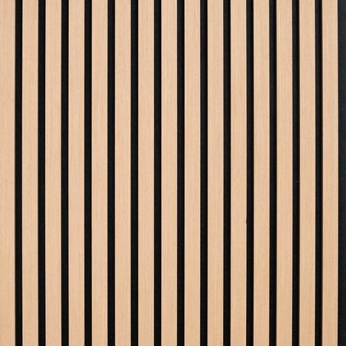 Akoestisch wandpaneel - licht eiken - 280x60 cm, Doe-het-zelf en Verbouw, Platen en Panelen, Nieuw, Ophalen