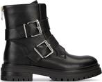 Posh by Poelman JOSIE - maat 41 - Dames Bikerboot - Zwart, Kleding | Dames, Schoenen, Verzenden, Nieuw