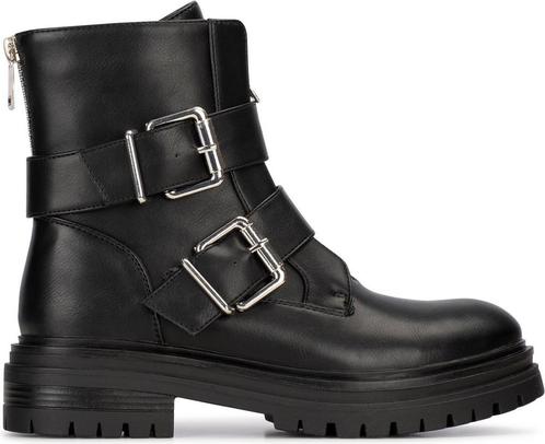 Posh by Poelman JOSIE - maat 41 - Dames Bikerboot - Zwart, Kleding | Dames, Schoenen, Verzenden
