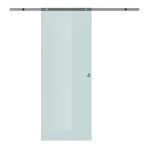 Schuifdeur – Mat Glas - Moderne Stijl - Zwart, Doe-het-zelf en Verbouw, Ophalen of Verzenden, Nieuw