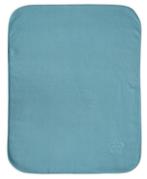 Lorelli Fleece Stone Blue Star 75x100cm Wiegdeken, Verzenden, Nieuw