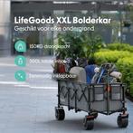 2dekans | LifeGoods Bolderkar - XXL - Opvouwbaar - 300L -, Caravans en Kamperen, Bolderkarren, Ophalen of Verzenden, Zo goed als nieuw
