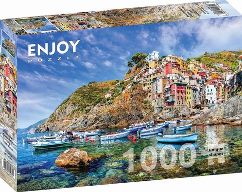 Riomaggiore - Cinque Terre, Italien Puzzel (1000 stukjes) |, Hobby en Vrije tijd, Denksport en Puzzels, Nieuw, Verzenden