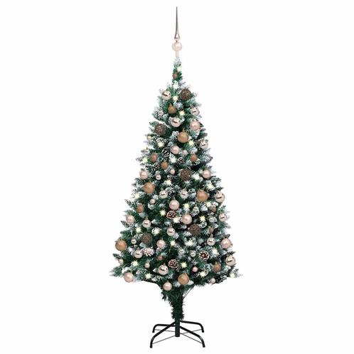 vidaXL Kunstkerstboom met verlichting kerstballen, Diversen, Kerst, Nieuw, Verzenden