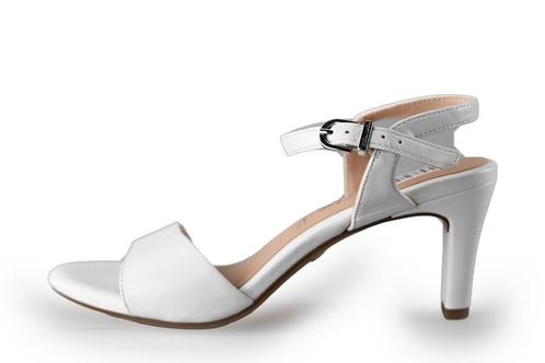 Tamaris Sandalen in maat 37 Wit | 10% extra korting, Kleding | Dames, Schoenen, Wit, Zo goed als nieuw, Sandalen of Muiltjes, Verzenden