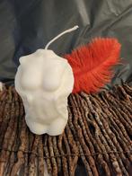 Massage kaars – hand gemaakt – Vrouw - met vleugels - Geur, Verzenden, Nieuw