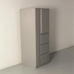 Officenow lockerkast met 3 laden, aluminium, 163 x 59,5 cm, Nieuw, Ophalen of Verzenden