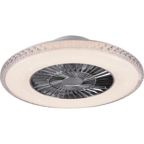 LED Plafondlamp met Ventilator - Plafondventilator - Trion, Huis en Inrichting, Lampen | Plafondlampen, Nieuw, Kunststof, Ophalen of Verzenden