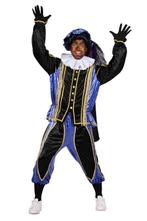Pietenpak Bilbao met Cape Paars-Zwart - XL, Diversen, Sinterklaas, Verzenden, Nieuw