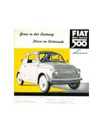 195? FIAT 500 LUXUS BROCHURE DUITS, Nieuw, Author