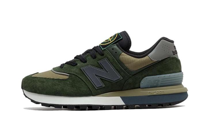 New Balance 574 Legacy Stone Island Dark Green, Kleding | Heren, Schoenen