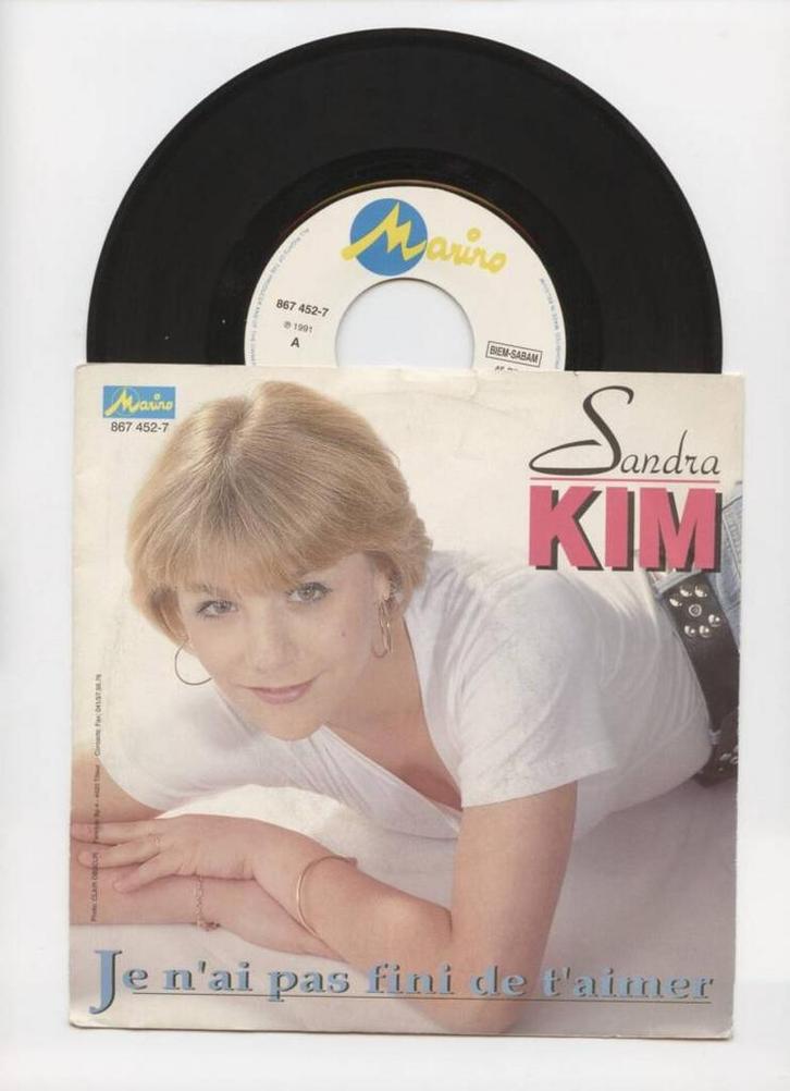 Sandra Kim – Je Nai Pas Fini De Taimer / Nee Laat Mij Nooi, Cd's en Dvd's, Vinyl Singles, Ophalen of Verzenden