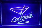 Cocktails neon bord lamp LED verlichting reclame lichtbak co, Verzamelen, Merken en Reclamevoorwerpen, Verzenden, Nieuw